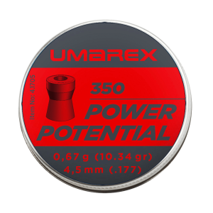 Umarex Power Potential Hålspets Luftgevär Ammunition 4,5mm 350st
