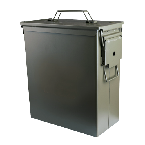 US Ammunitionslåda M9 Cal 50 LG Steel No print