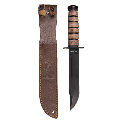 USMC Combat Kniv Svart blad