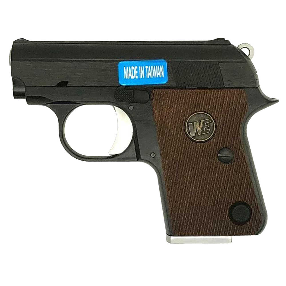 WE CT25 1908 Gas Blowback Pistol Svart