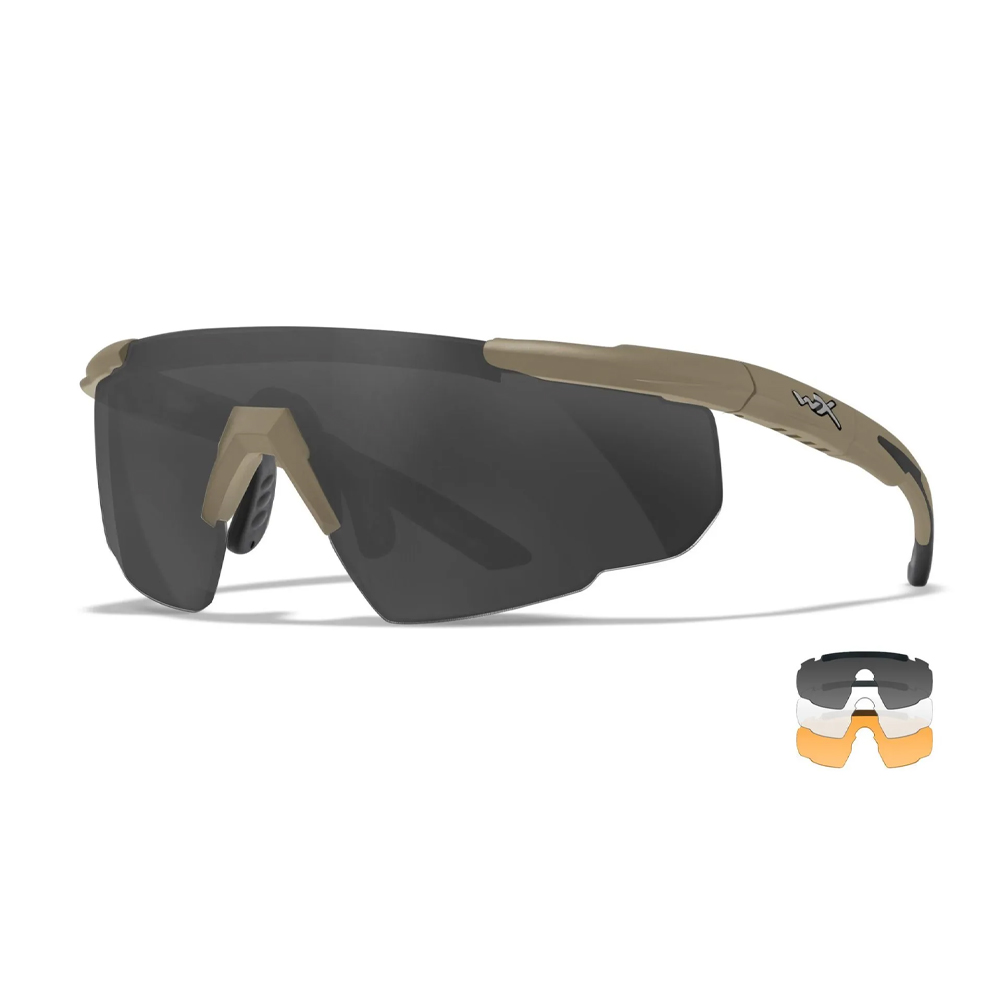 WileyX Saber Advanced Grey/Clear/Light Rust