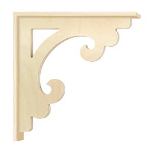 Bracket 029 – Victorian corbel for porch and veranda with decorative wooden strip