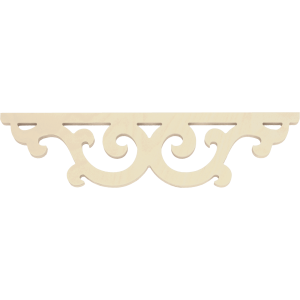 Zierkonsole 001 - dekorative Dekoration aus Holz für Veranda und Balkon