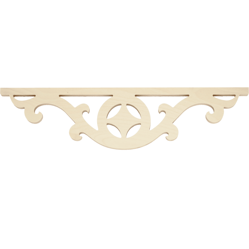 Zierkonsole 008 - dekorative Dekoration aus Holz für Veranda und Balkon