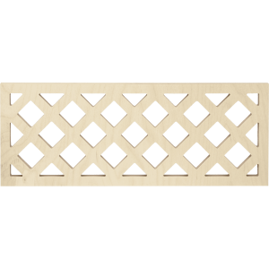 Veranda Panele 003 - Obere Dekoration für die Veranda. Hergestellt aus Holz in Schweden. Gaveldekor