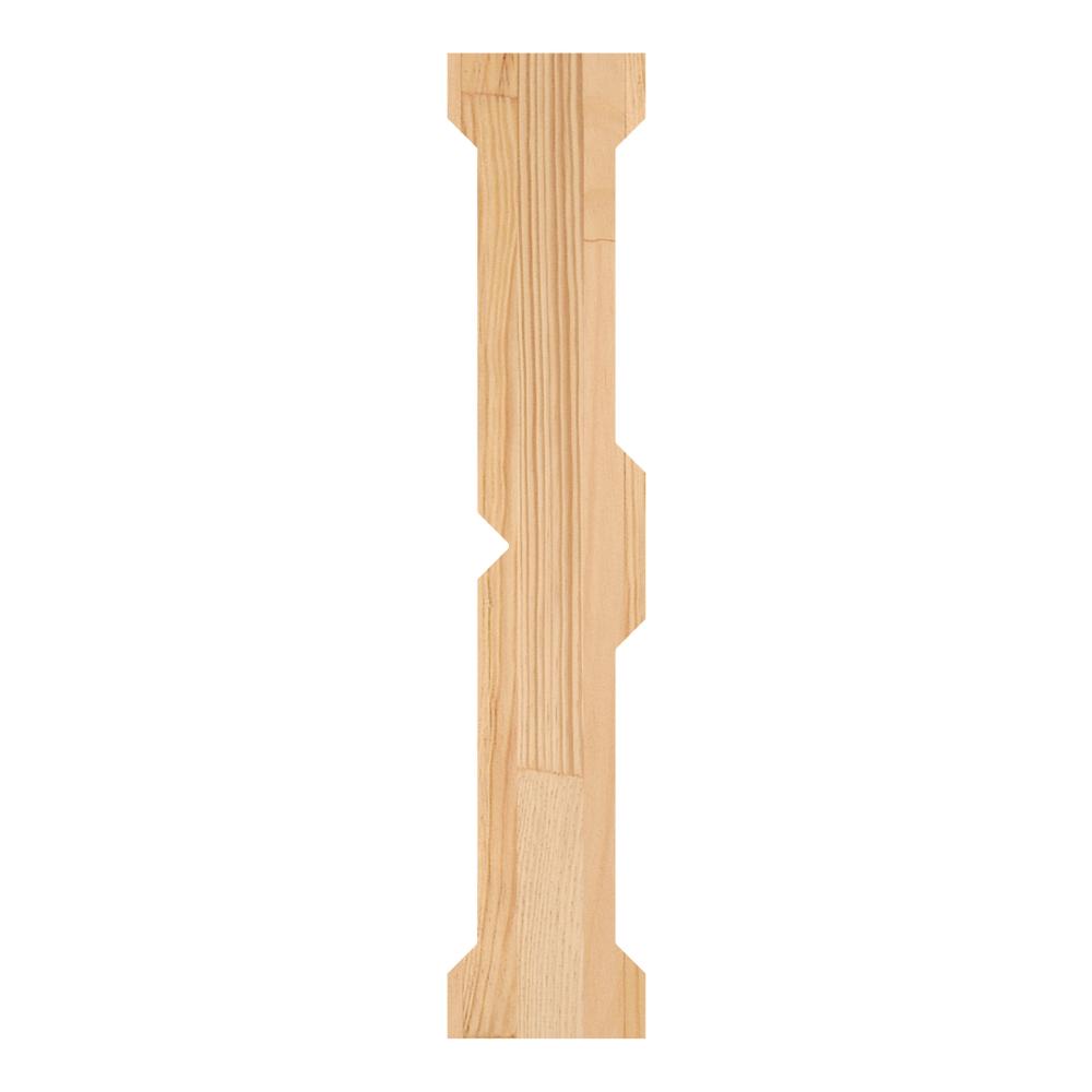 Wooden Victorian Baluster - Pine - No. 5-GD-102-F