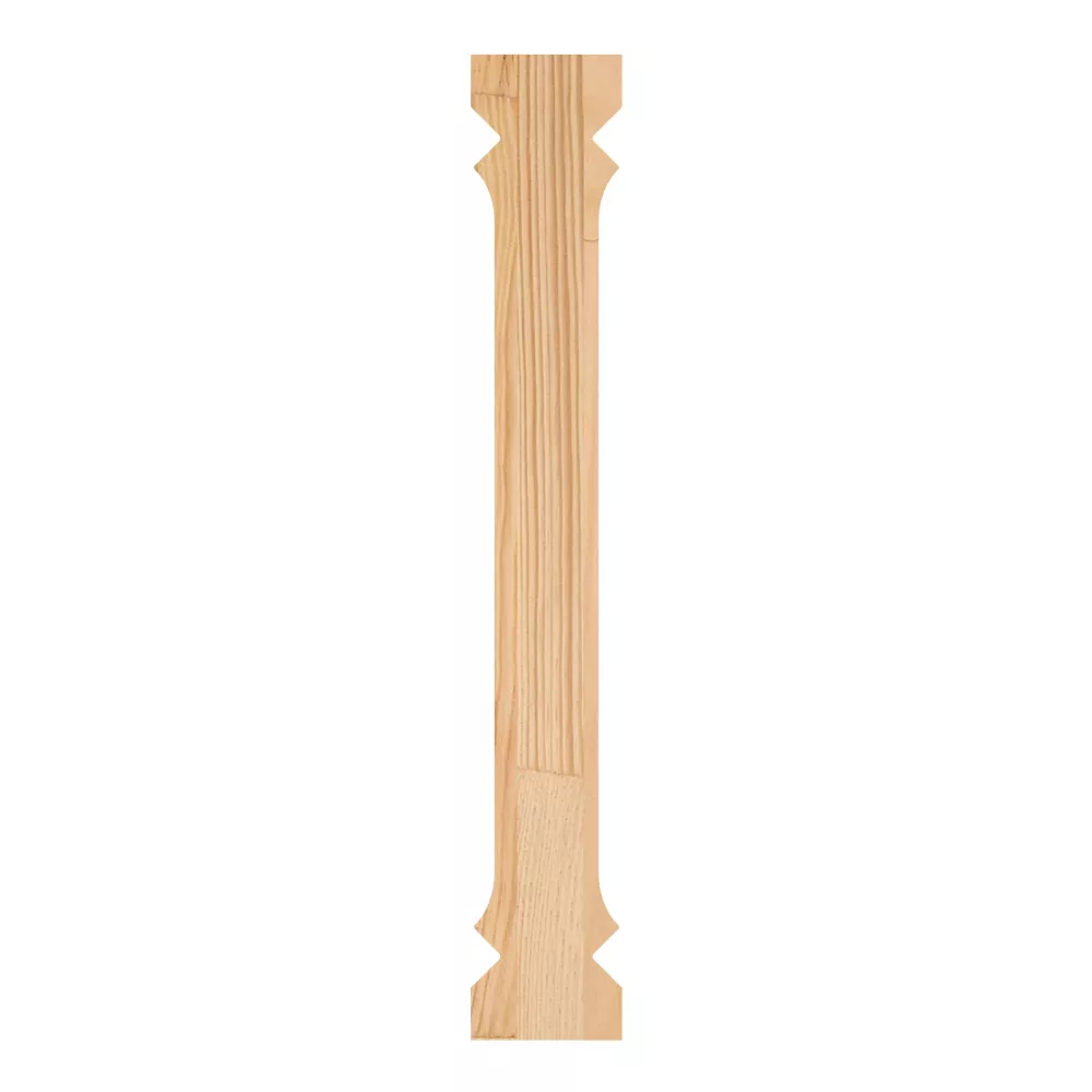 Wooden Victorian Baluster - Pine - No. 5-GD-107-F