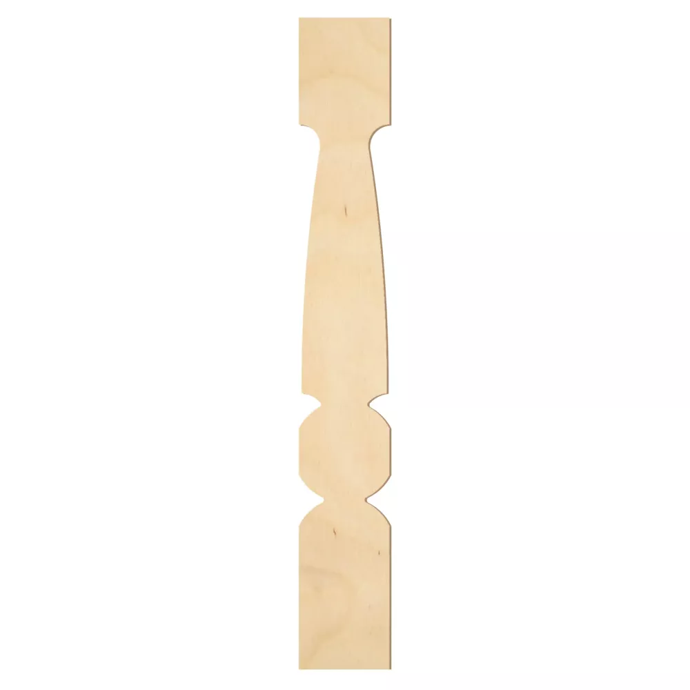 Holzbaluster - Birkenholz - Nr. 5-108-B