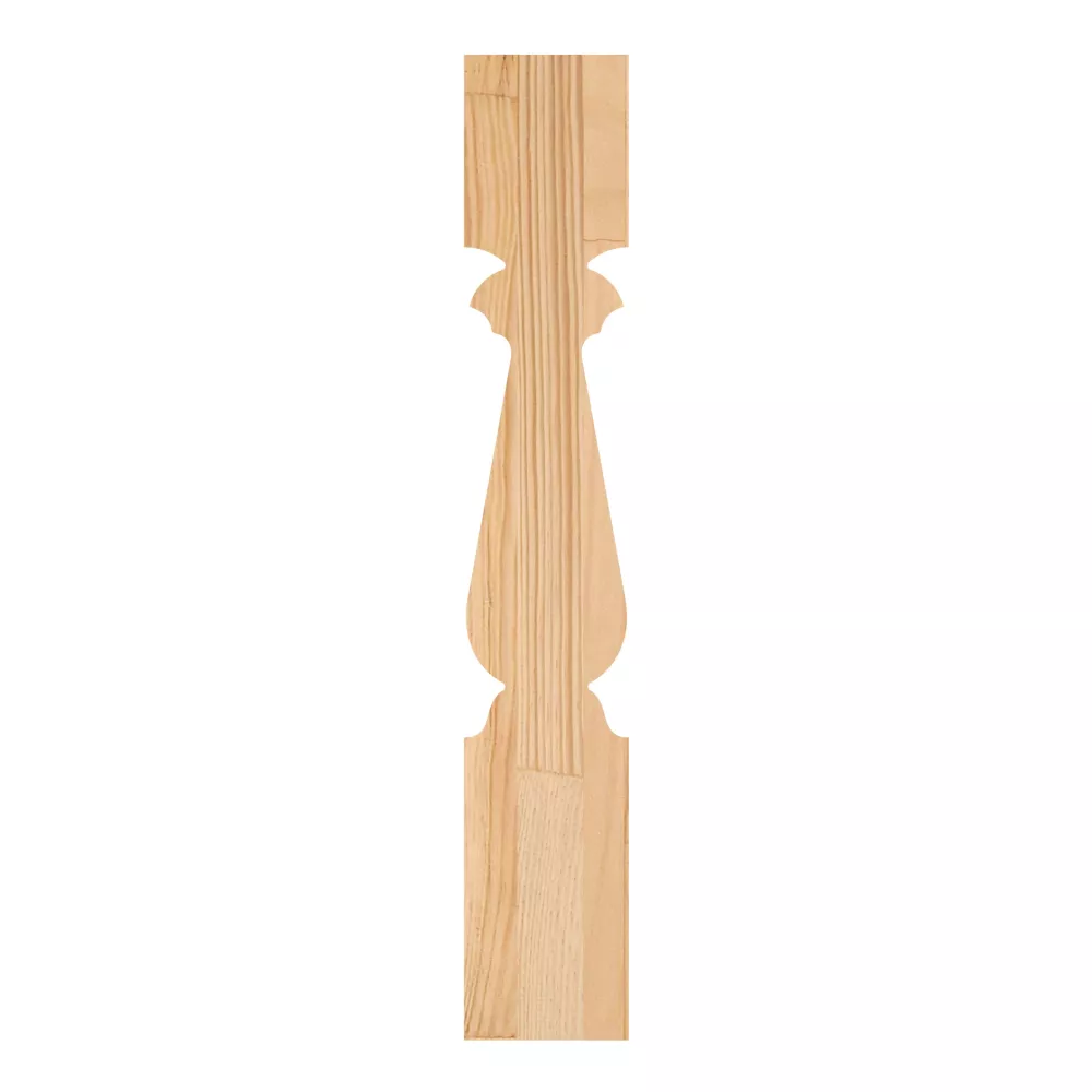 Wooden Victorian Baluster - Pine - No. 5-GD-109-F