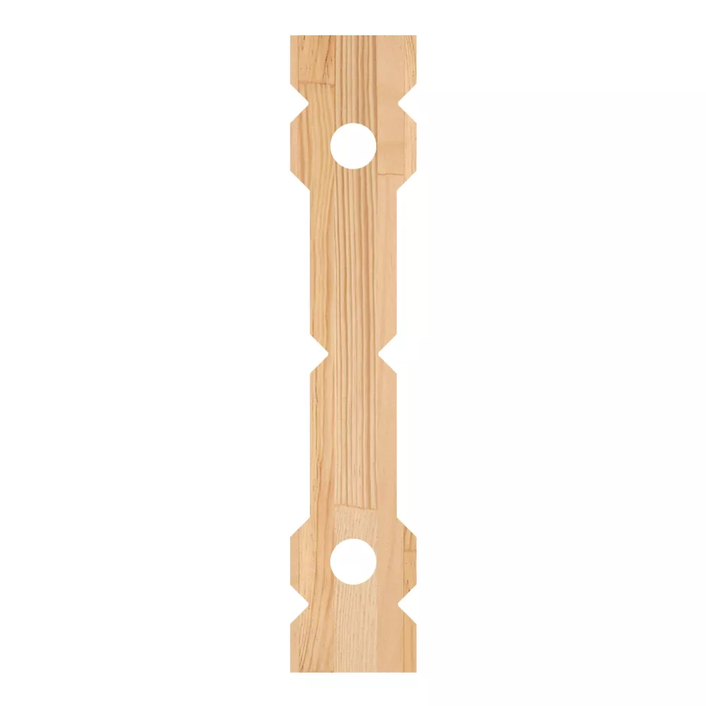 Wooden Victorian Baluster - Pine - No. 5-GD-120-F