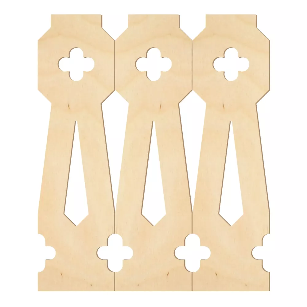 Holzbaluster - Birkenholz - Nr. 5-121-B