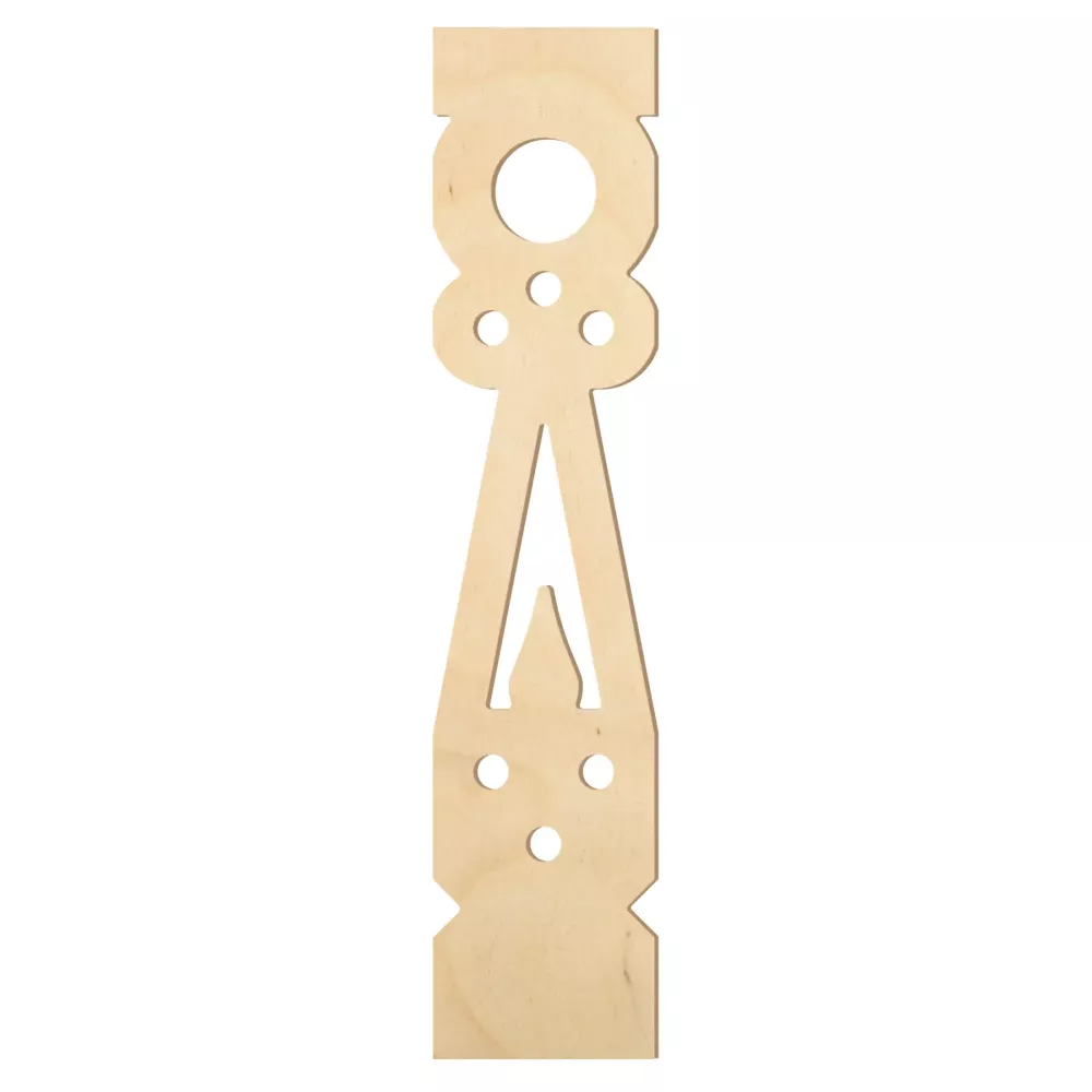 Holzbaluster - Birkenholz - Nr. 5-122-B
