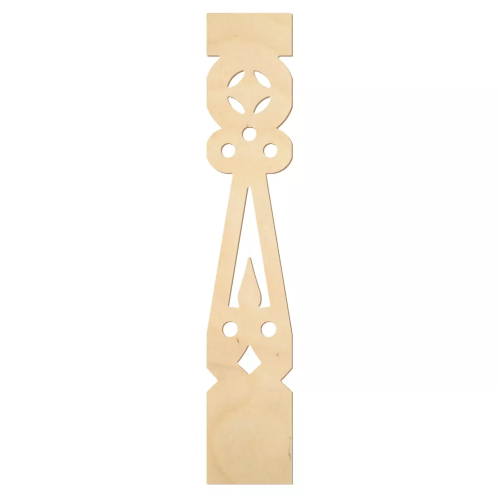 Holzbaluster - Birkenholz - Nr. 5-123-B