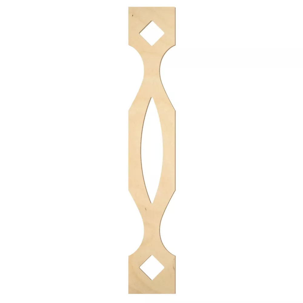 Holzbaluster - Birkenholz - Nr. 5-124-B