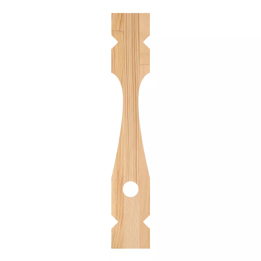 Wooden Victorian Baluster - Pine - No. 5-GD-125-F