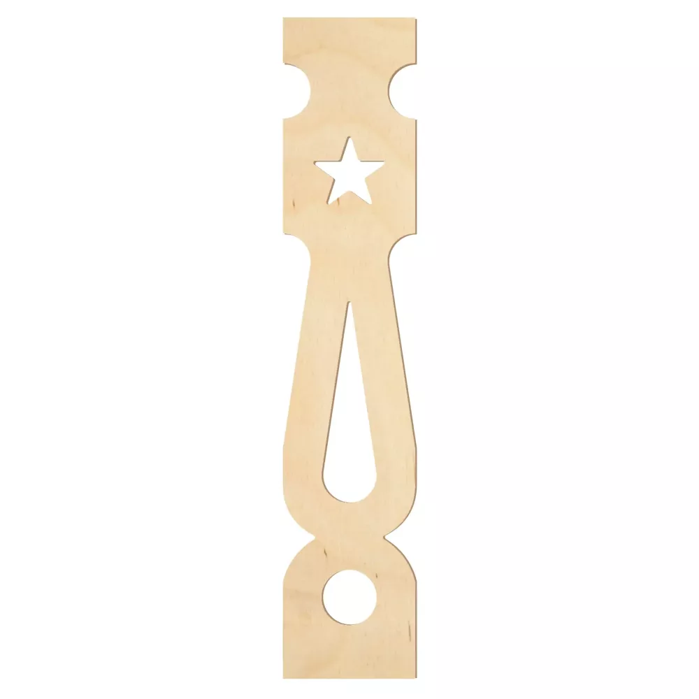 Holzbaluster - Birkenholz - Nr. 5-126-B