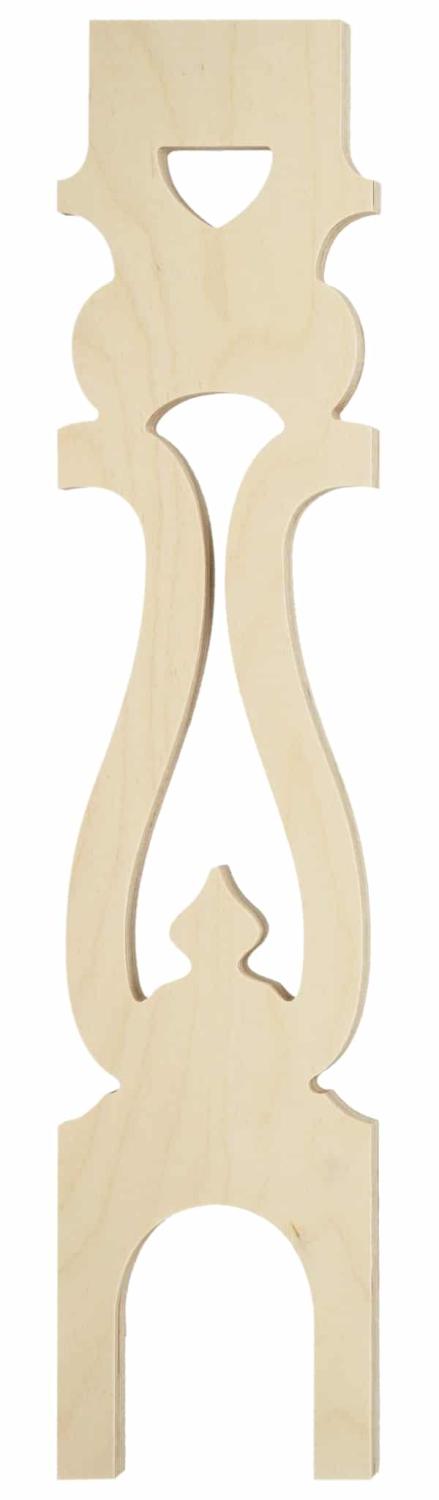 Baluster 001 - Decorative victorian sawn baluster & picket