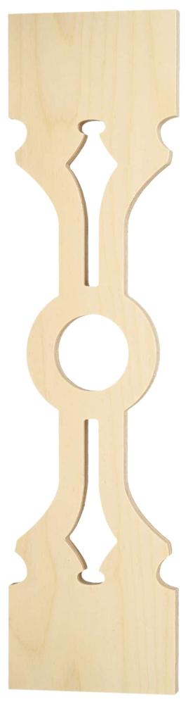 Ziergeländer 002 und Zierzäune im schwedischen Stil. Hergestellt aus Holz in Schweden.