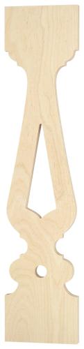 Ziergeländer 003 und Zierzäune im schwedischen Stil. Hergestellt aus Holz in Schweden.