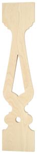 Ziergeländer 003 und Zierzäune im schwedischen Stil. Hergestellt aus Holz in Schweden.