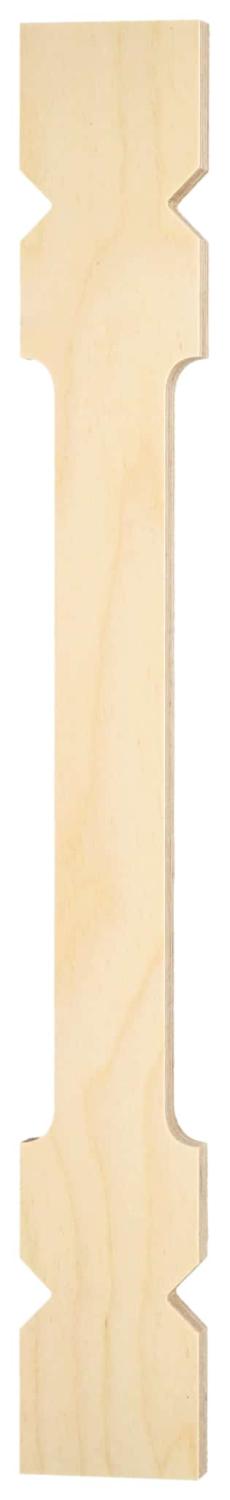 Baluster 005 - Decorative wooden victorian sawn baluster & picket. Made in Sweden.