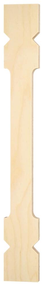 Ziergeländer 005 und Zierzäune im schwedischen Stil. Hergestellt aus Holz in Schweden.