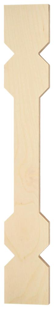 Ziergeländer 019B und Zierzäune im schwedischen Stil. Hergestellt aus Holz in Schweden.