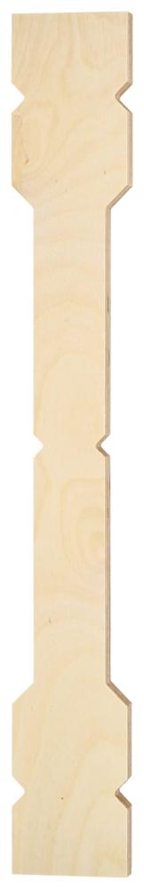 Ziergeländer 022 und Zierzäune im schwedischen Stil. Hergestellt aus Holz in Schweden.