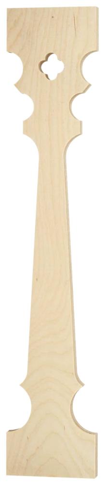 Ziergeländer 040 und Zierzäune im schwedischen Stil. Hergestellt aus Holz in Schweden.