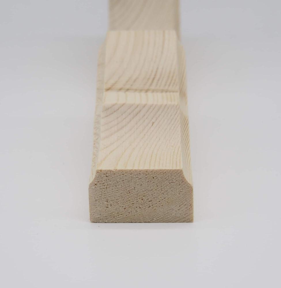 Fönsterknekt i trä och gammaldags stil - För fönster och dörr under vattbräda och överbleck