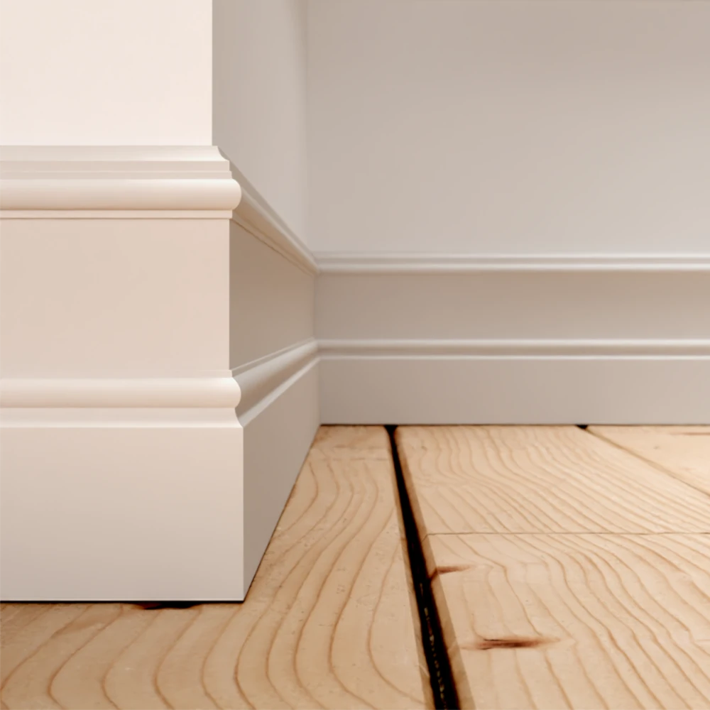 Wood Baseboard - 15 x 120 mm - No. 1126