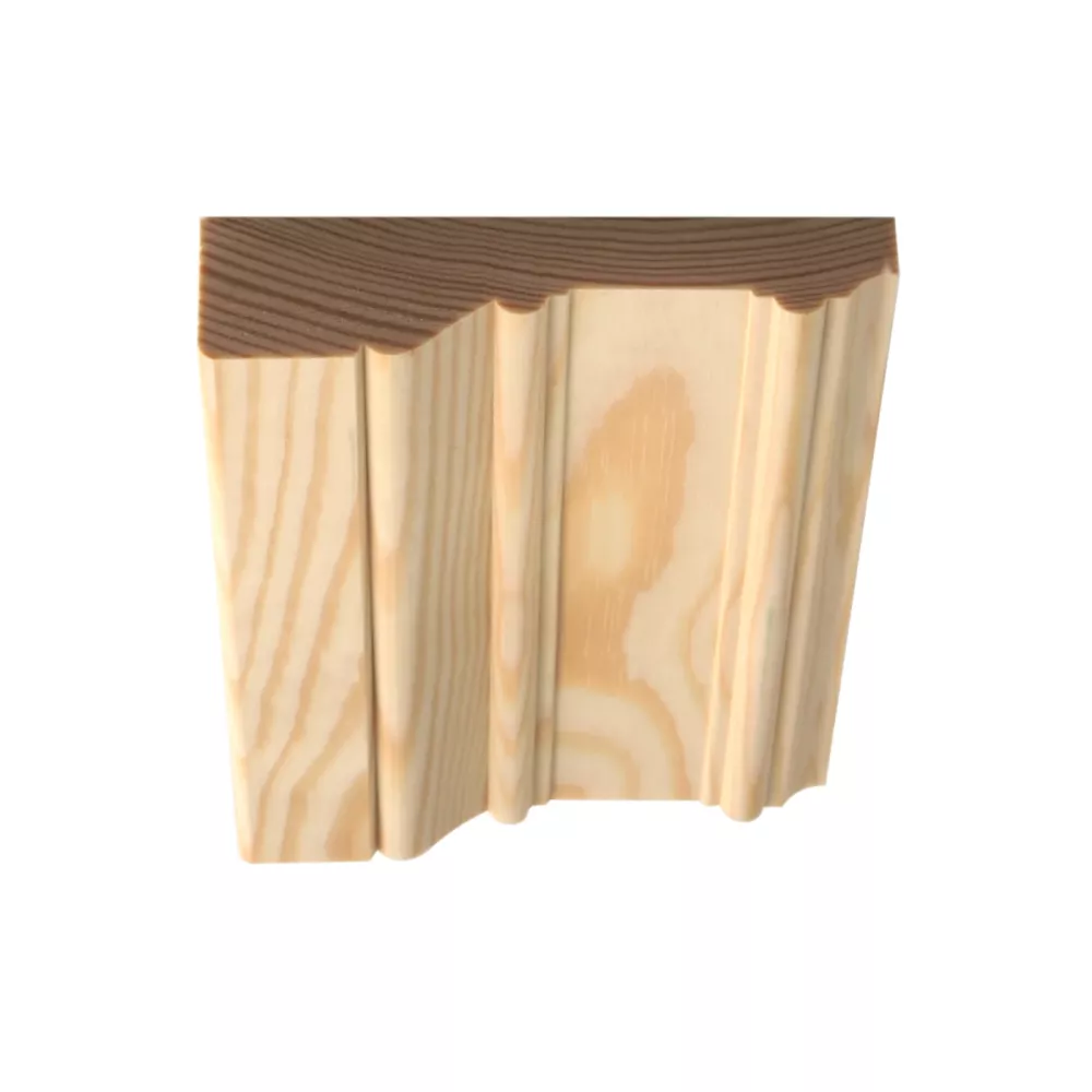 Plinth Block - Pine - 24 x 101 mm - No. 1207