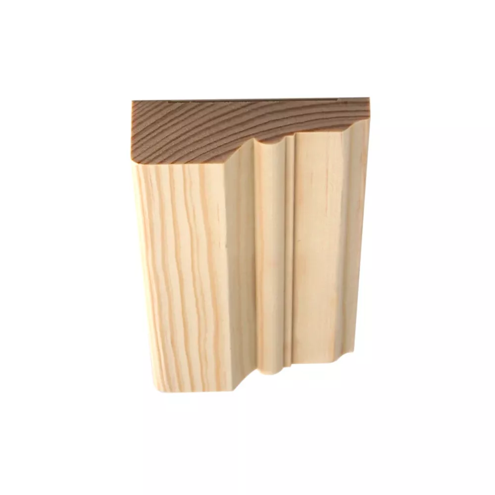 Plinth Block - Pine - 75 x 24 mm - No. 1209