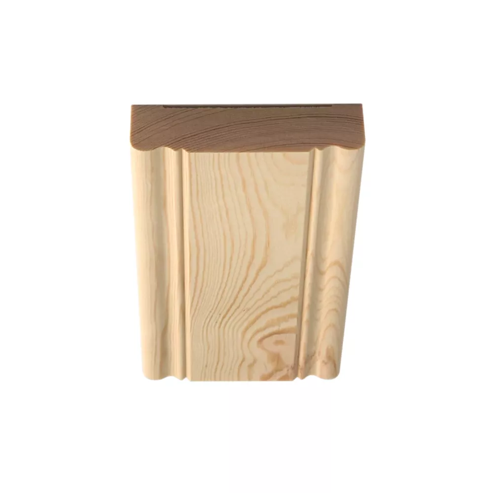 Plinth Block - Pine - 73 x 18 mm - No. 1210