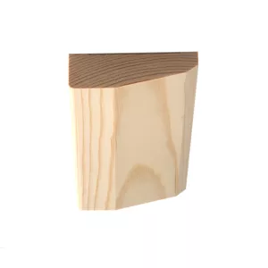 Plinth Block - Pine - 75 x 24 mm - No. 1250