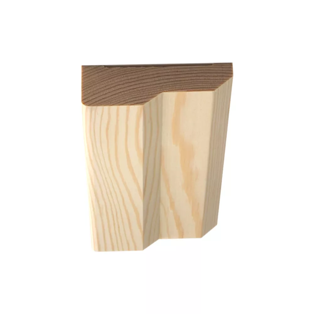 Plinth Block - Pine - 75 x 24 mm - No. 1270