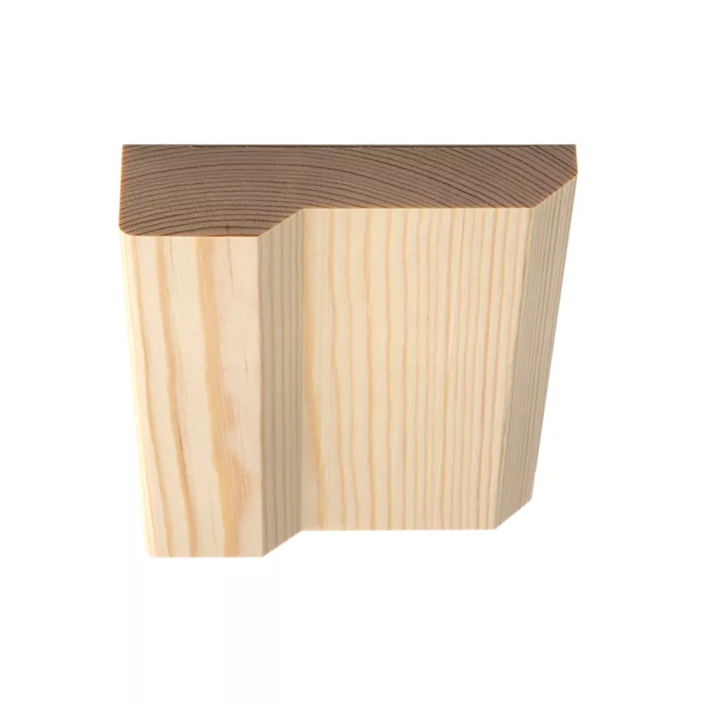 Plinth Block - Pine - 101 x 24 mm - No. 1271