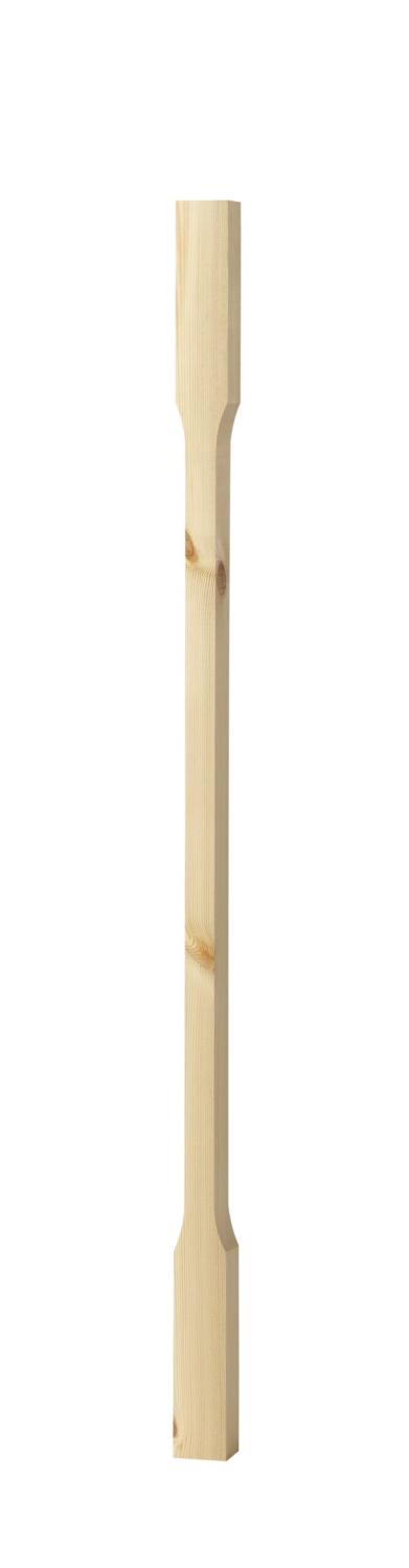 Wooden baluster - square - 40 x 910 mm - Balluster for decks, balconies, porches and verandas