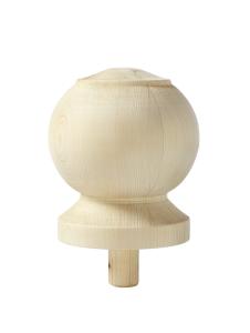 Traditionelle Holzknauf, diameter 130 mm - nr. 147 - 125 x 180 mm