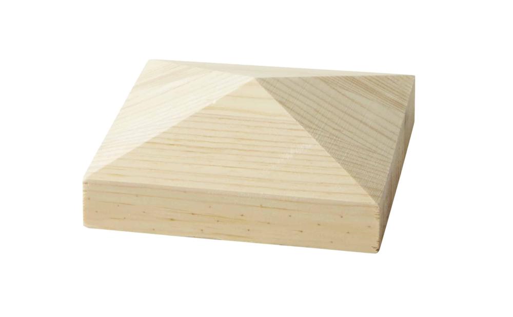 Pyramid Fence Top Cover for post - nr. 167 - 25/45 x 120 x 120 mm, Lid for column
