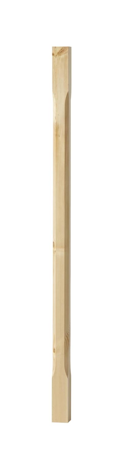 Holzsäule für Balkon und Veranda - 40 x 910 mm