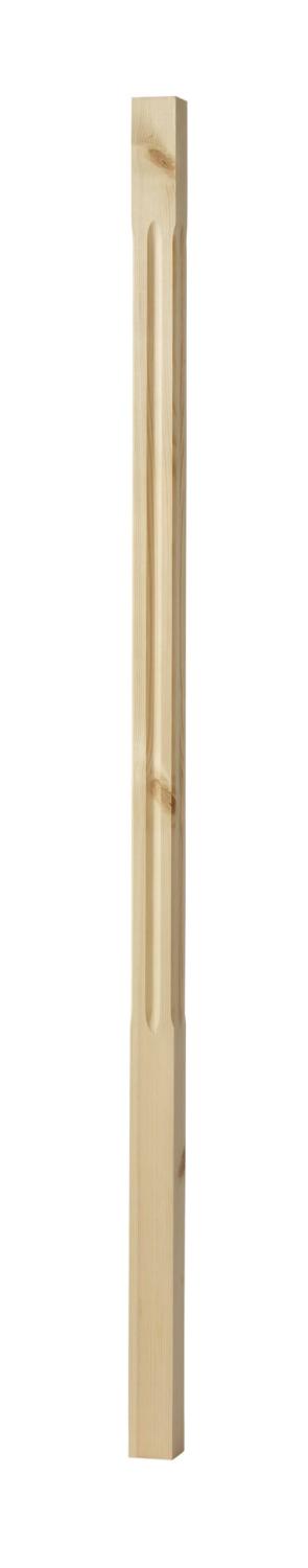 Wooden baluster - square - 40 x 910 mm - Balluster for decks, balconies, porches and verandas