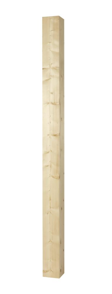 Holzsäule für Balkon und Veranda - 170 x 2500 mm