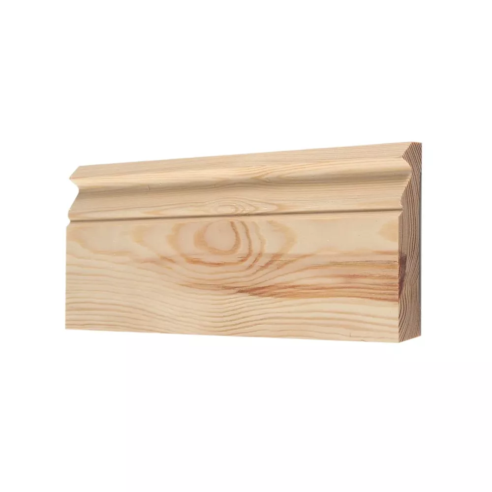 Wood Baseboard - 16 x 95 mm - No. 21-CL-012