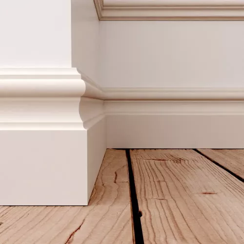 Wood Baseboard - 21 x 120/145 mm - No. 21-CL-007