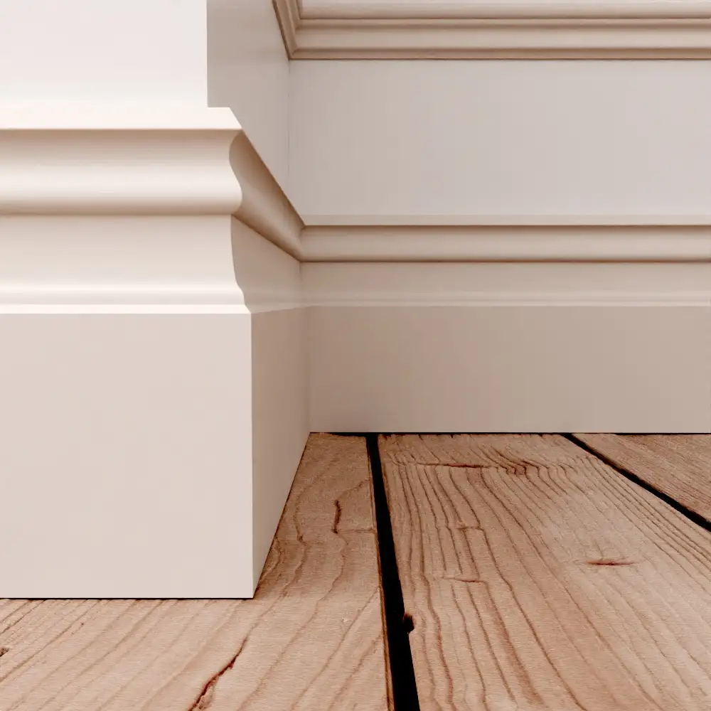 Tall Wood Baseboard - 21 x 145 mm - No. 21-CL-009