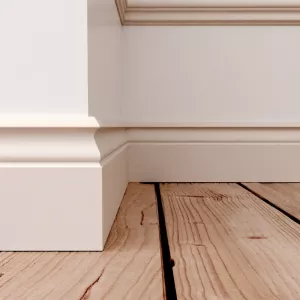 Skirting board - Base board - 95 x 16 mm - Profile 21-012