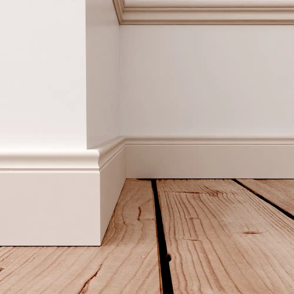 Wood Baseboard - 15 x 70 mm - No. 21-CL-014