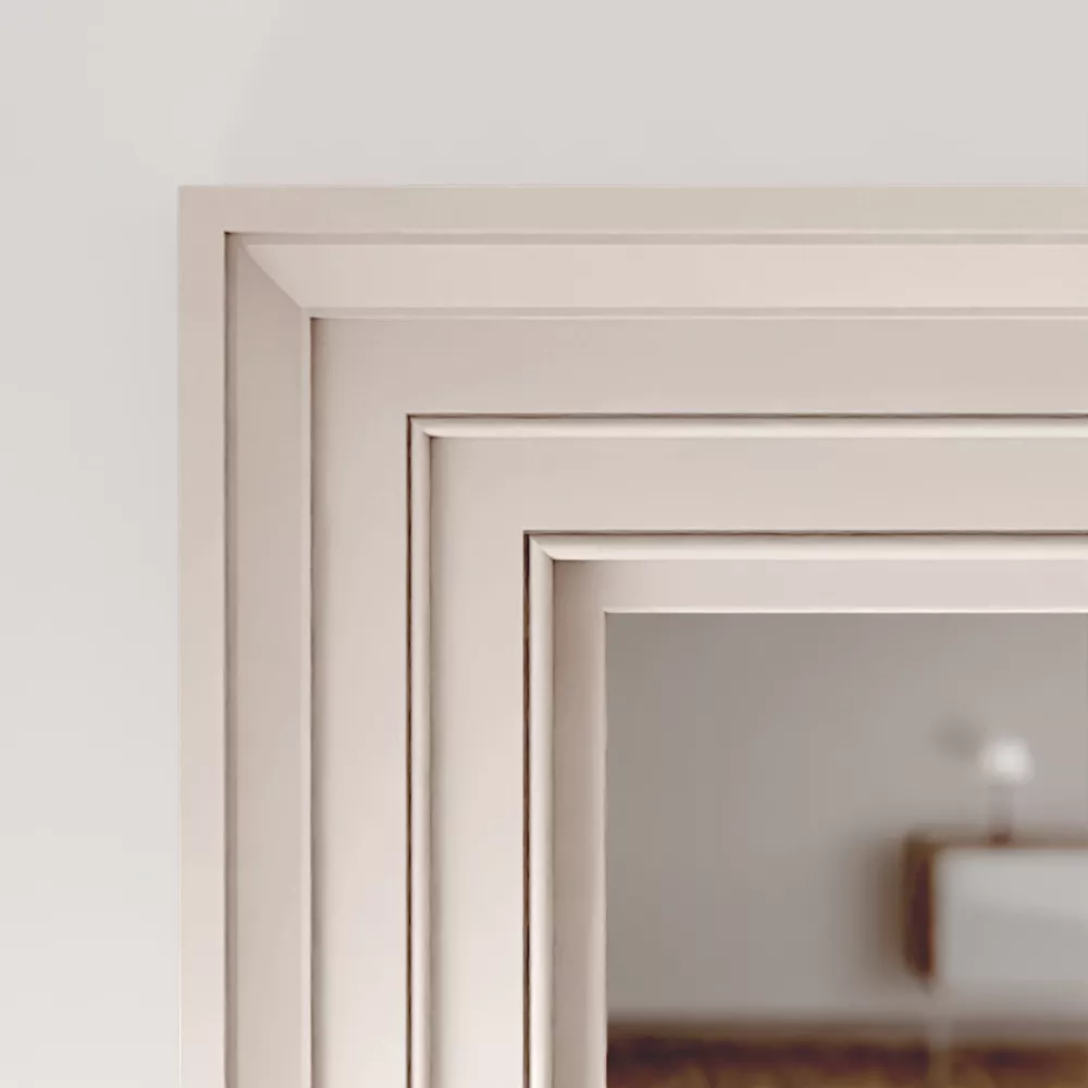 Dörrfoder & Fönsterfoder med foderlist - 97 x 27 mm