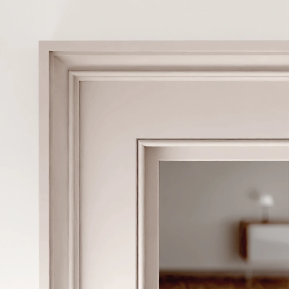 Two-part door casing 33 x 99 mm